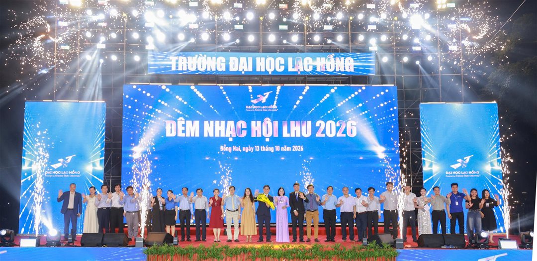 Đêm nhạc hội LHU 2026 mở đầu chuỗi sự kiện chào mừng 30 năm 
